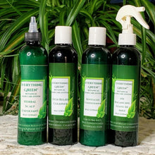 Load image into Gallery viewer, Rediscover the joy of a calm, itch-free scalp with our specially formulated Herbal Itch Relief & Clarifying Cleanse. Infused with a curated blend of herbal wonders such as calming Lavender, clarifying Rosemary, and soothing Aloe Vera, this cleanse is your passport to a revitalized scalp and refreshed hair.