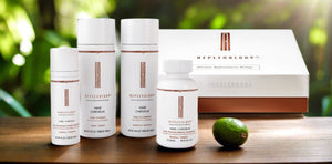 Replenology is the only certified environmentally responsible, natural and vegan nutrient replenishment system for thinning hair, scientifically formulated to address more than 21 known causes of hair loss.